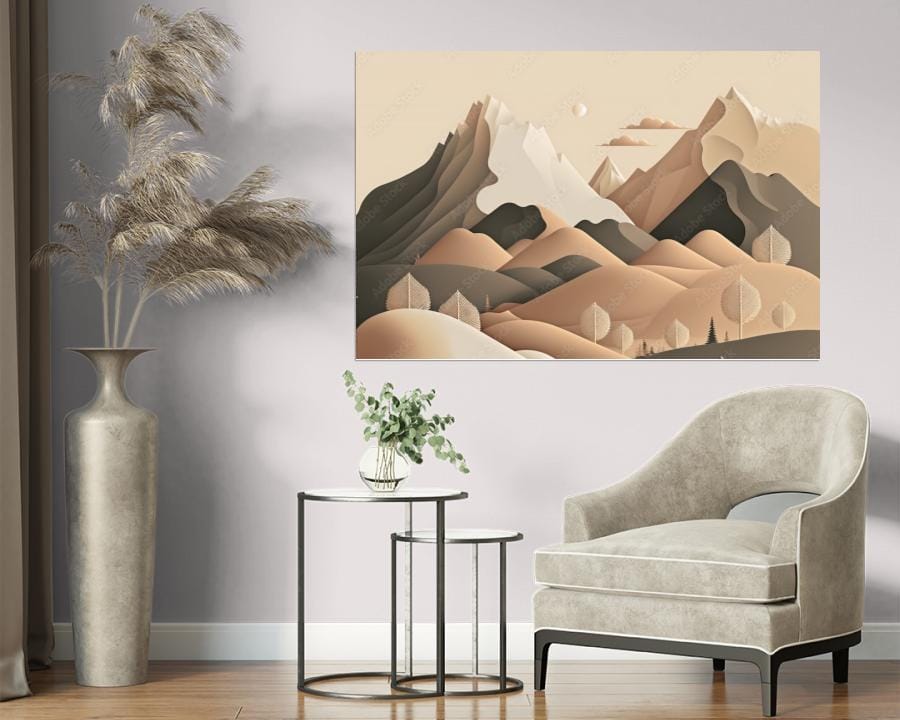 obraz-na-plotnie-gory-bezowe