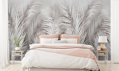 fototapeta-liscie-palmowe